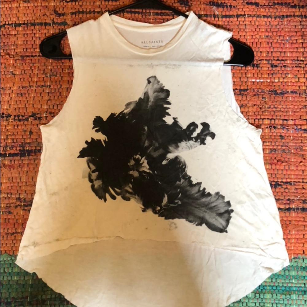 All Saints crop top